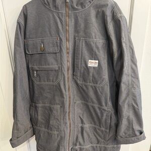 Analog Charcoal Field Jacket for Men